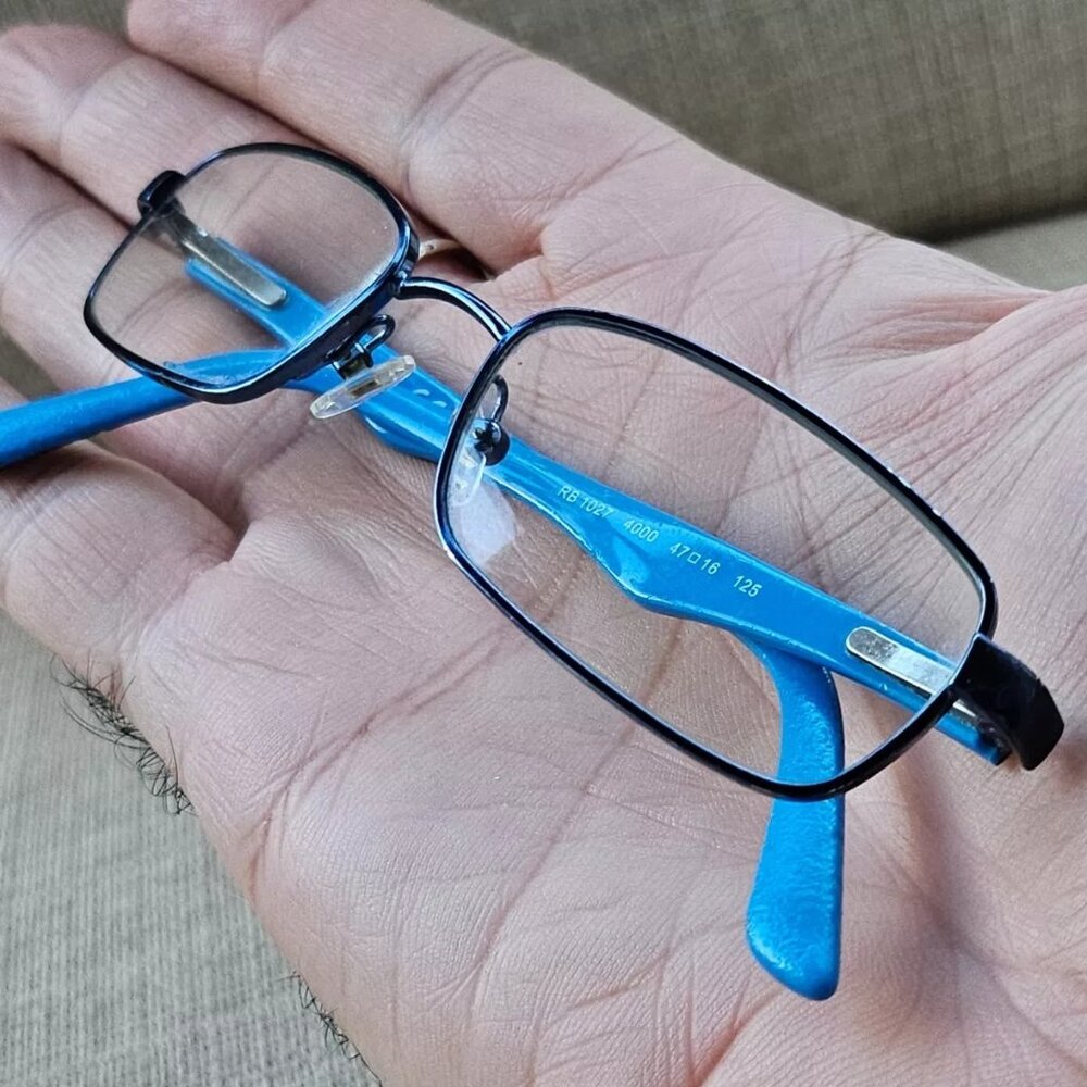 Ray-Ban Youth Eyeglasses/Glasses Blue Tone 47[]16 125 RB1027 Frame